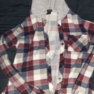 Flannel Hoodie